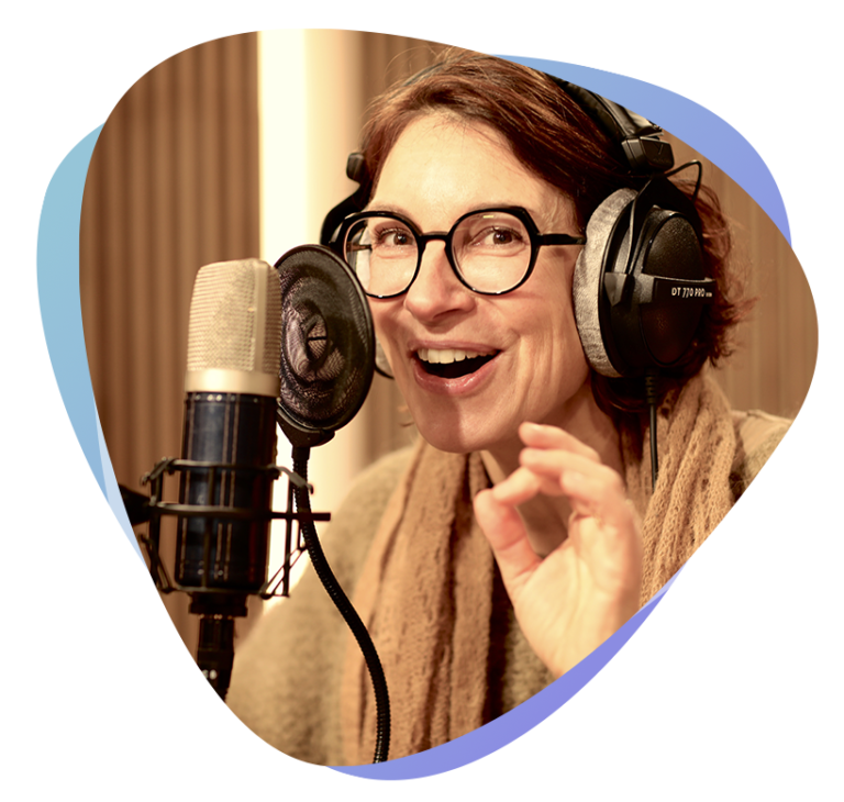 Catherine, créatrice de podcasts